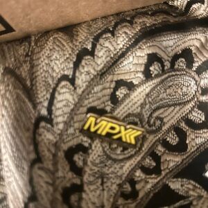 MPX Accent Patch on Black & Silver pin